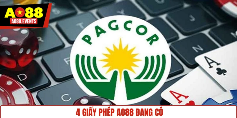 4 giấy phép AO88 đang có