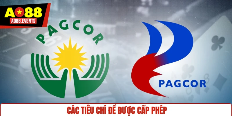 Các tiêu chí để được cấp phép