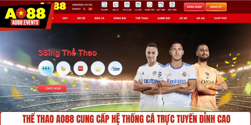 Thể thao AO88 cung cấp hệ thống cá trực tuyến đỉnh cao